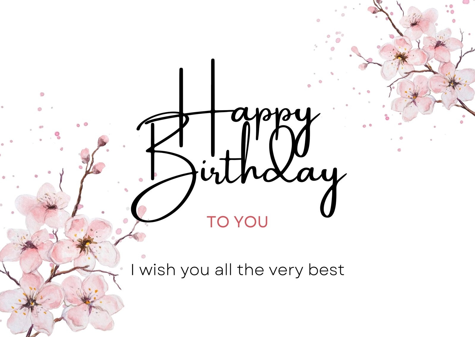 Free Custom Printable Birthday Card Templates Canva Free Custom Printable Birthday Card Templates Canva