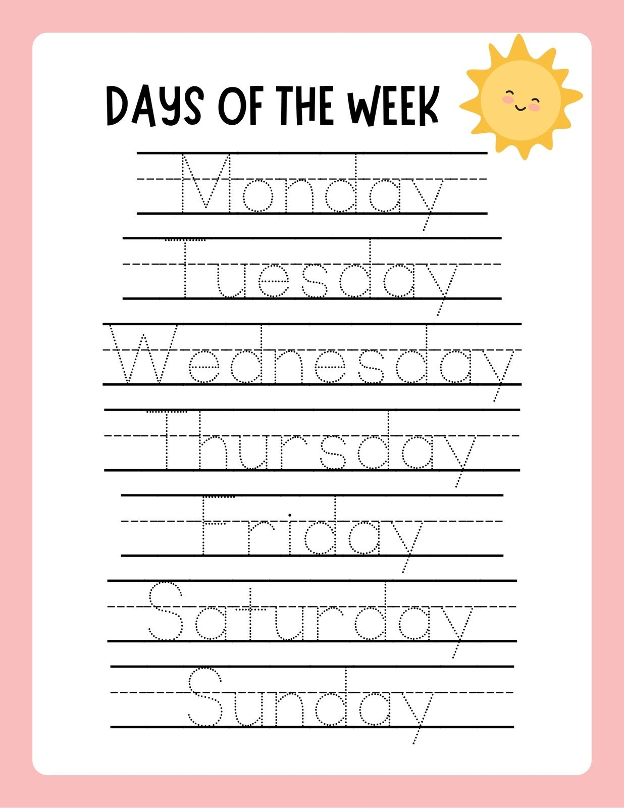 Free Custom Printable Handwriting Worksheet Templates Canva Easter Writing Worksheet Free Printable Digital PDF