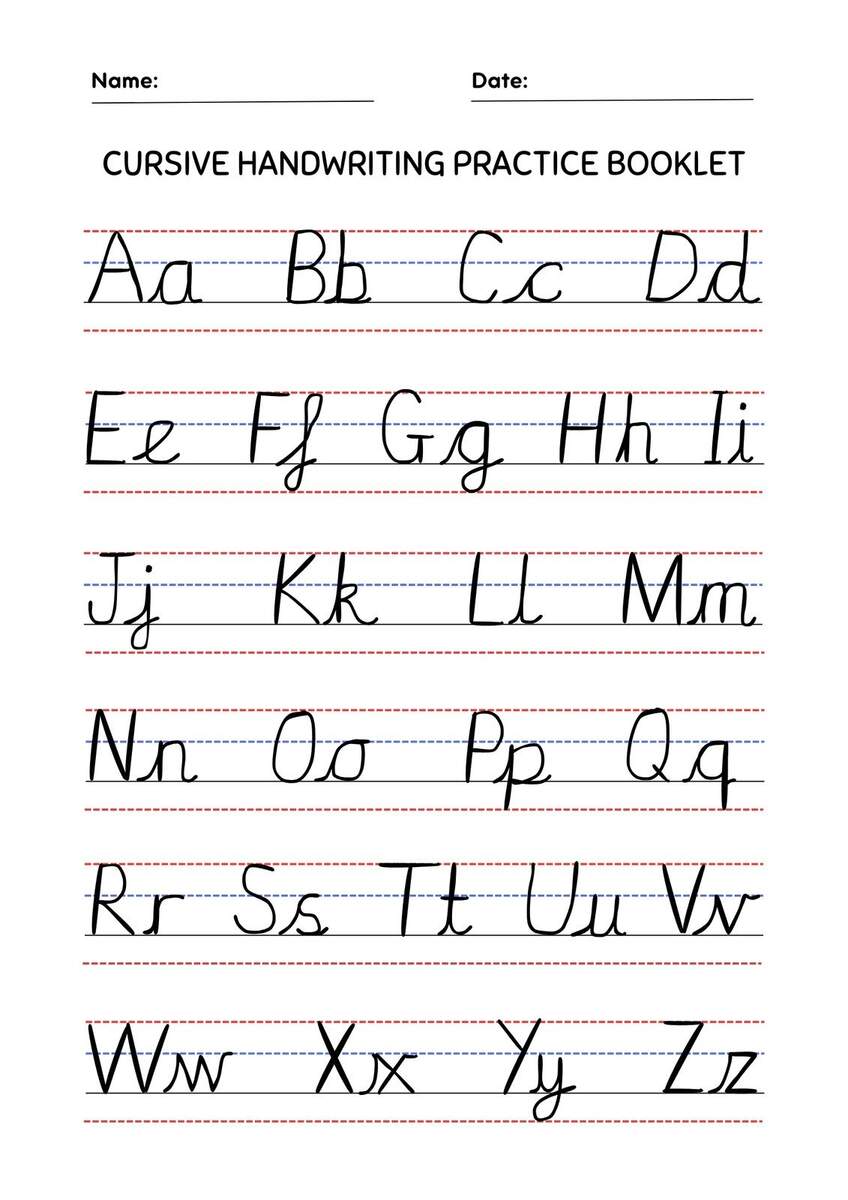 Free Custom Printable Handwriting Worksheet Templates Canva Grade 4 Easter Handwriting Worksheets Printable