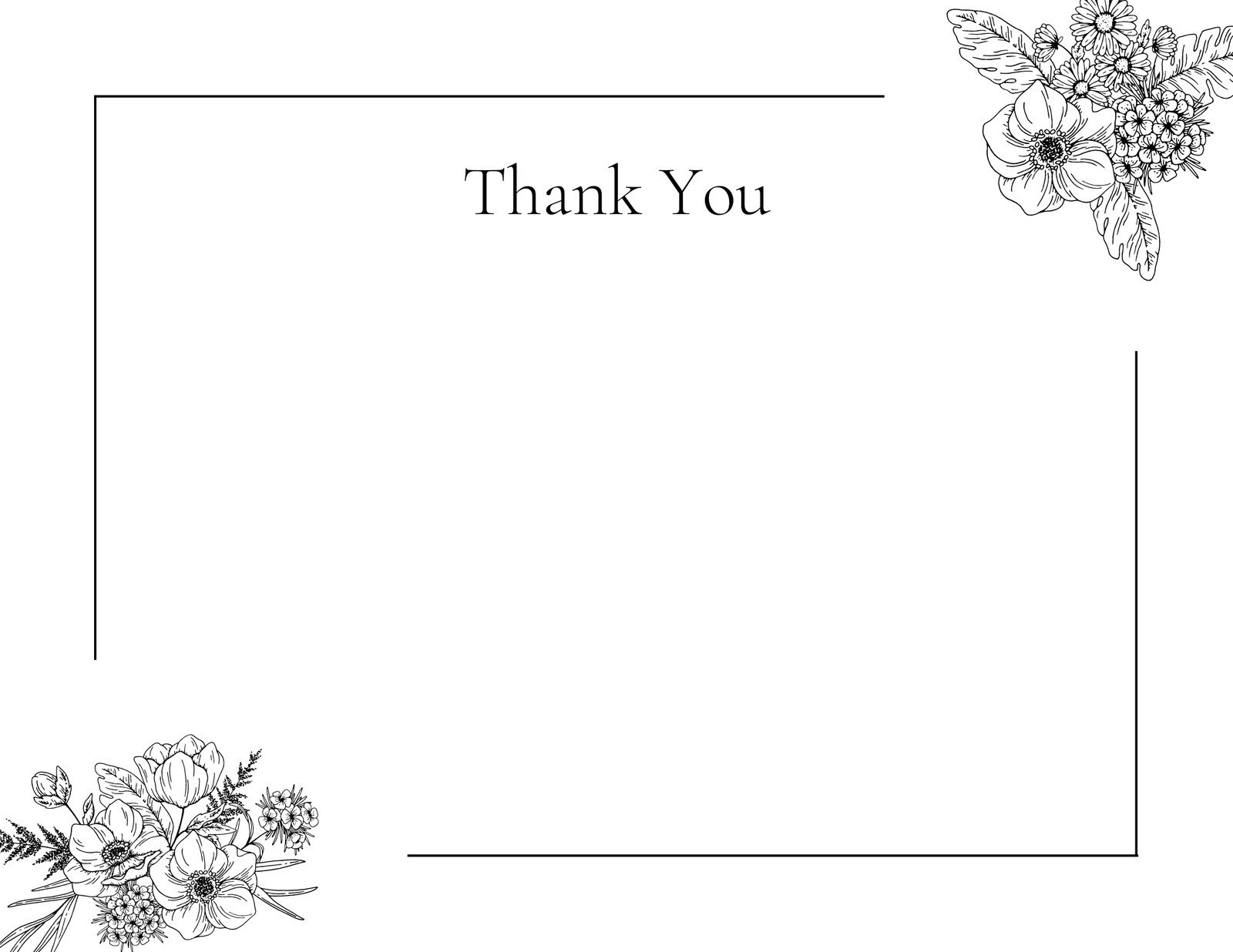 Free Editable Printable Floral Note Card Templates Canva Free Printable Cards Fynes Designs