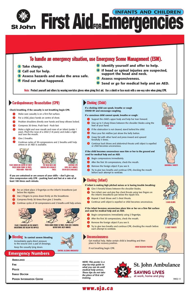 Free First Aid Child amp Infant 2026