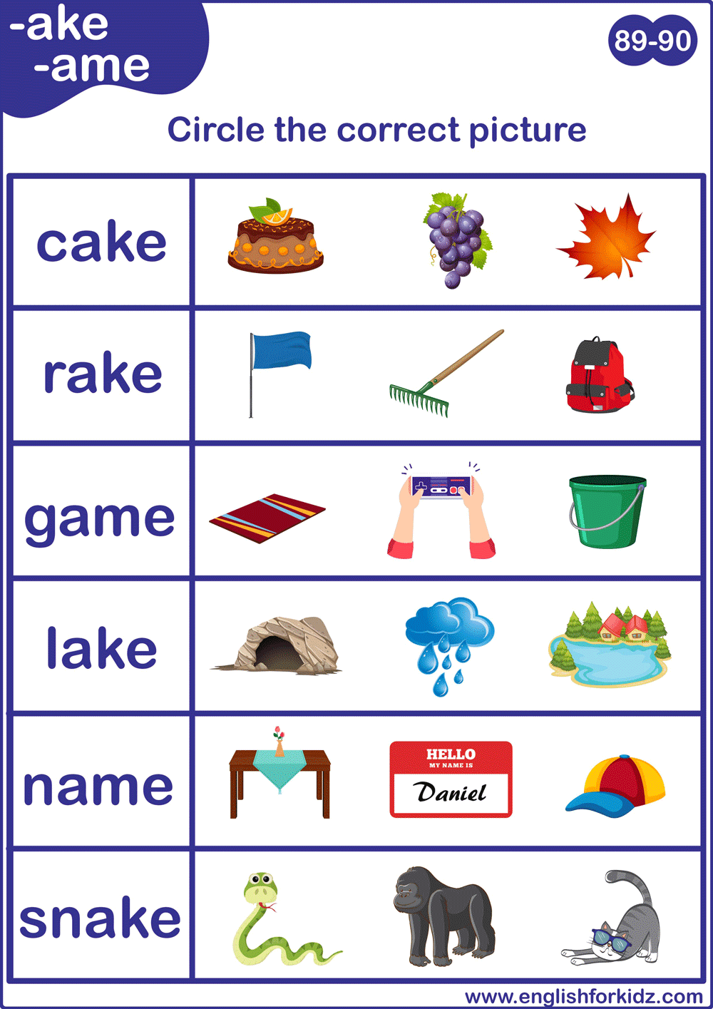 Free Long A Words Worksheet Download Free Long A Words Worksheet Png Images Free Worksheets On Clipart Library Group1 A E Words Read Check And Write Long A Phonics Worksheet Ezpzphonics
