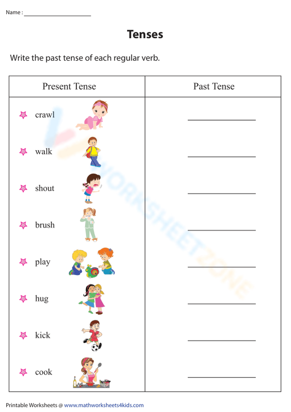 Free Past Tense Worksheet For Grade 1 Download Free Past Tense Worksheet For Grade 1 Png Images Free Worksheets On Clipart Library