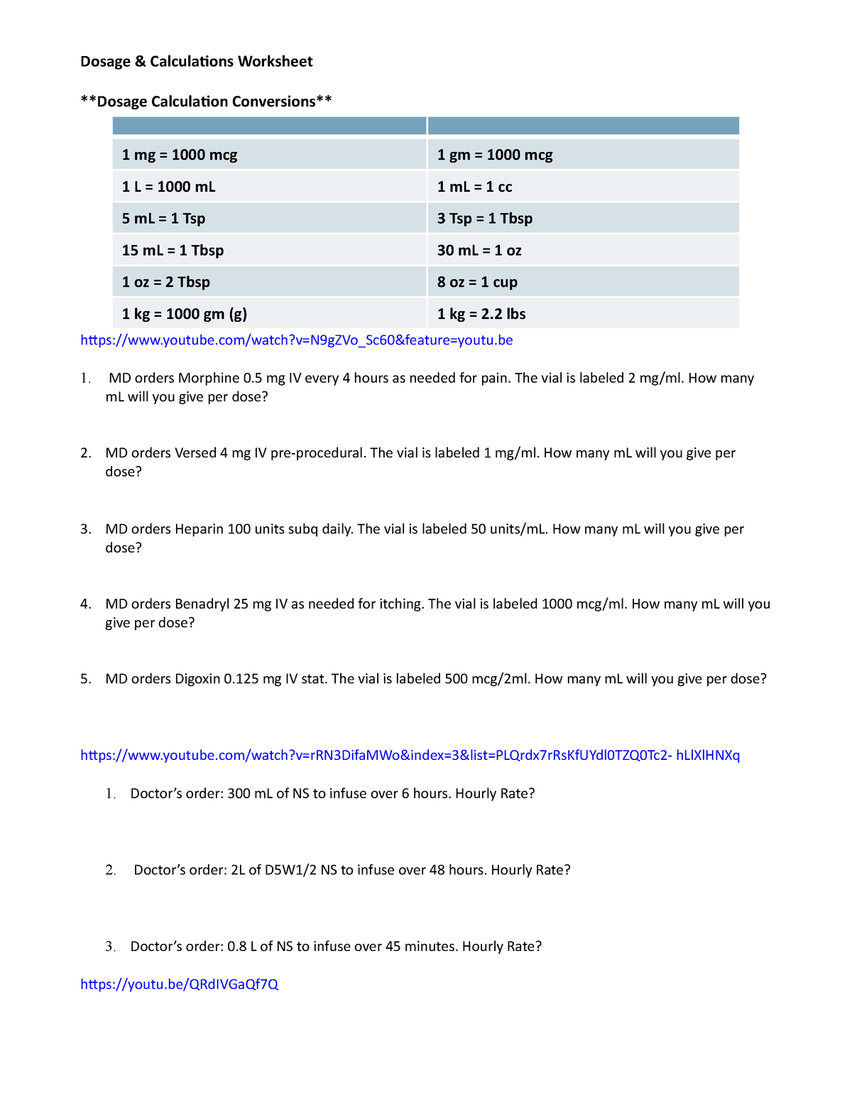 Free Pharmacy Math Worksheet Download Free Pharmacy Math Worksheet Png Images Free Worksheets On Clipart Library
