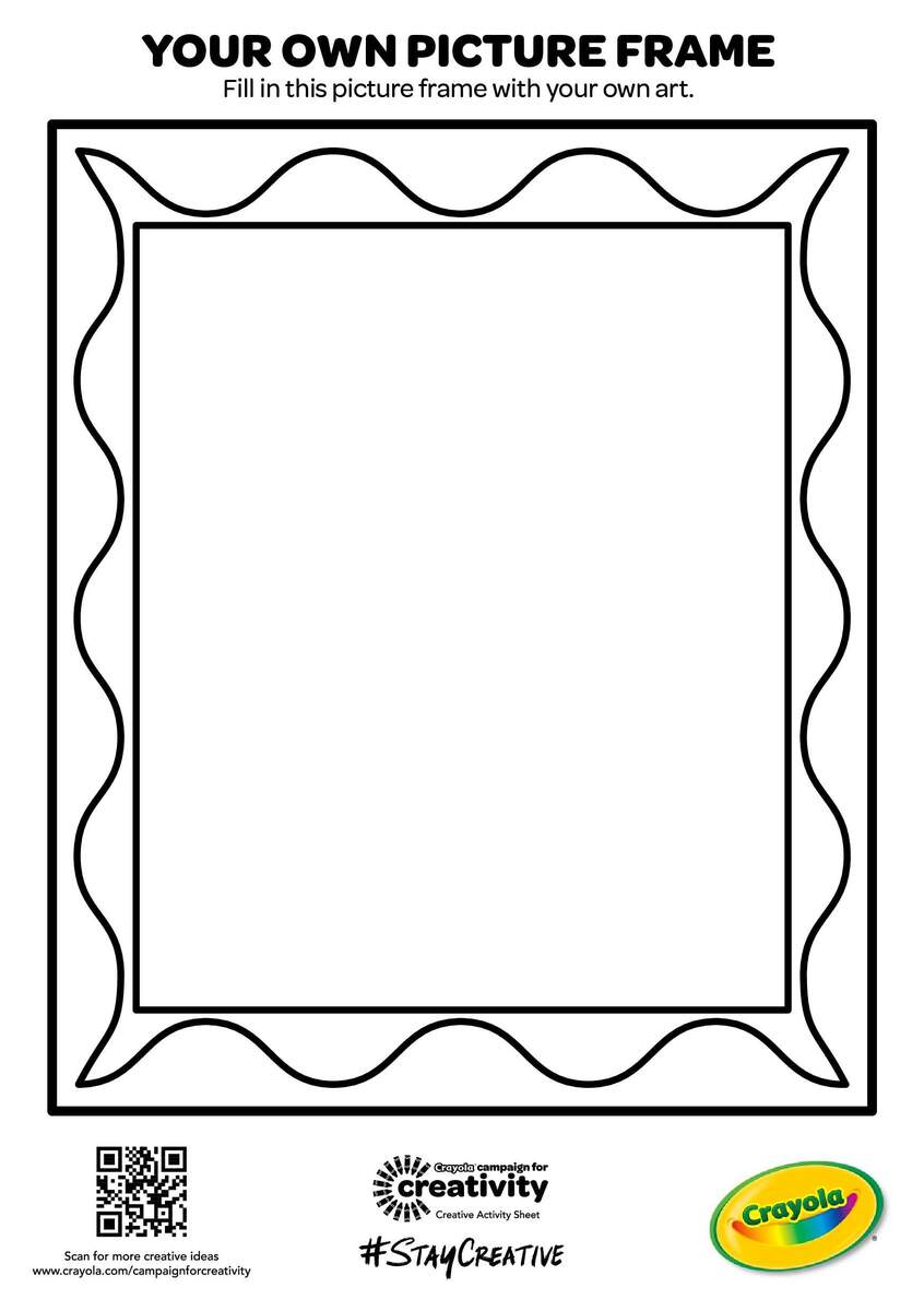 Free Printable Crayola Activity Sheets The Works