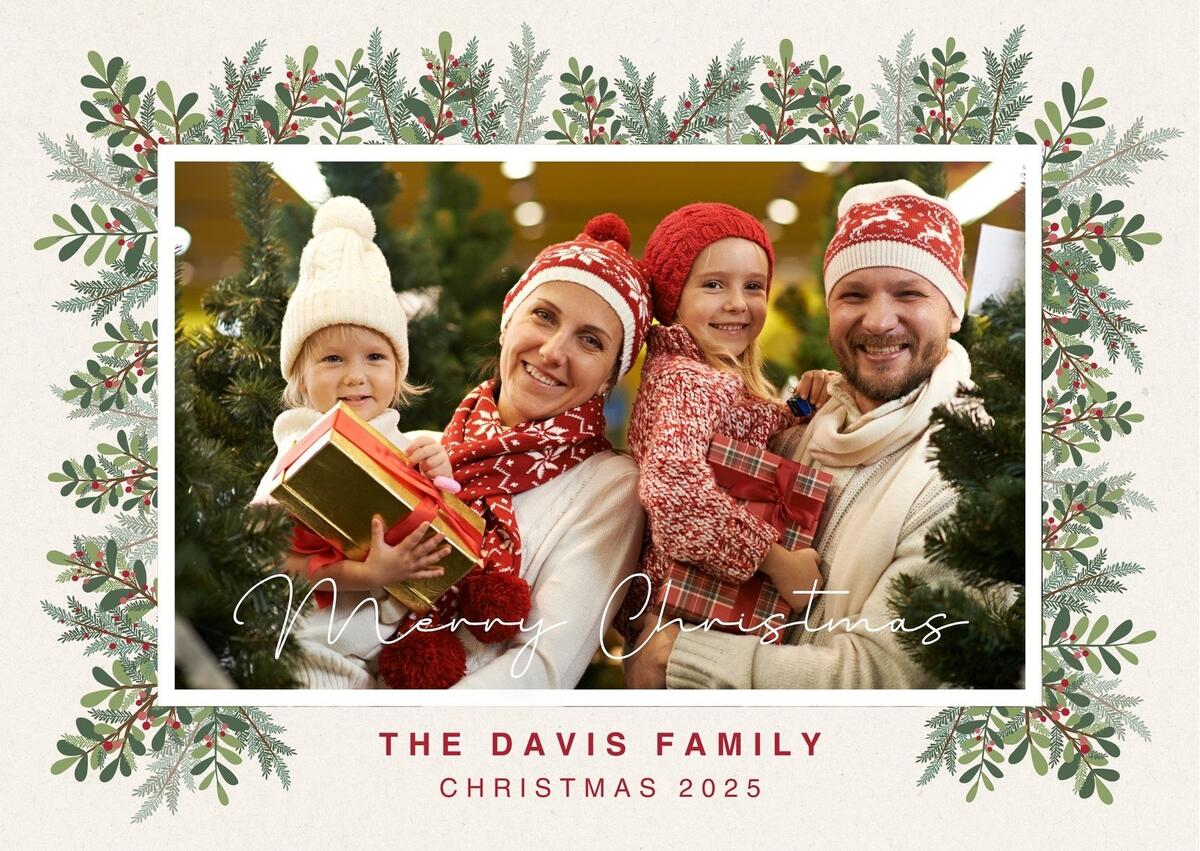 Free Printable Customizable Holiday Card Templates Canva Free Printable Customizable Holiday Card Templates Canva