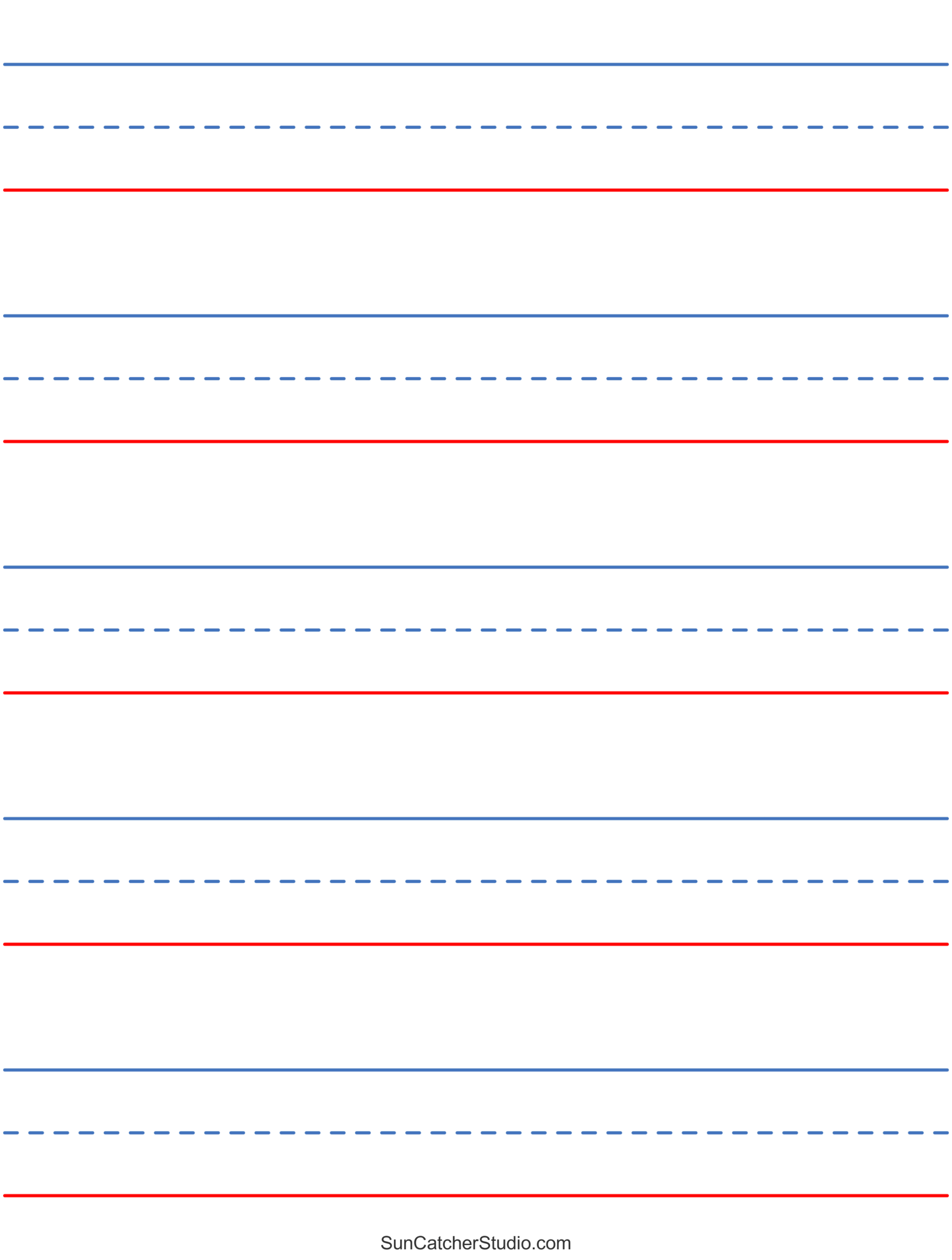 Free Printable Lined Paper Handwriting Notebook Templates Free Printables Lettering SVG Files Tools Apps Free Printable Lined Paper Templates To Customize Online