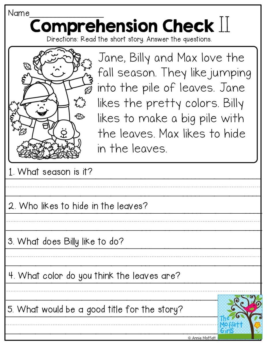 Free Printable Reading Comprehension Worksheets For 3rd Grade Free BE