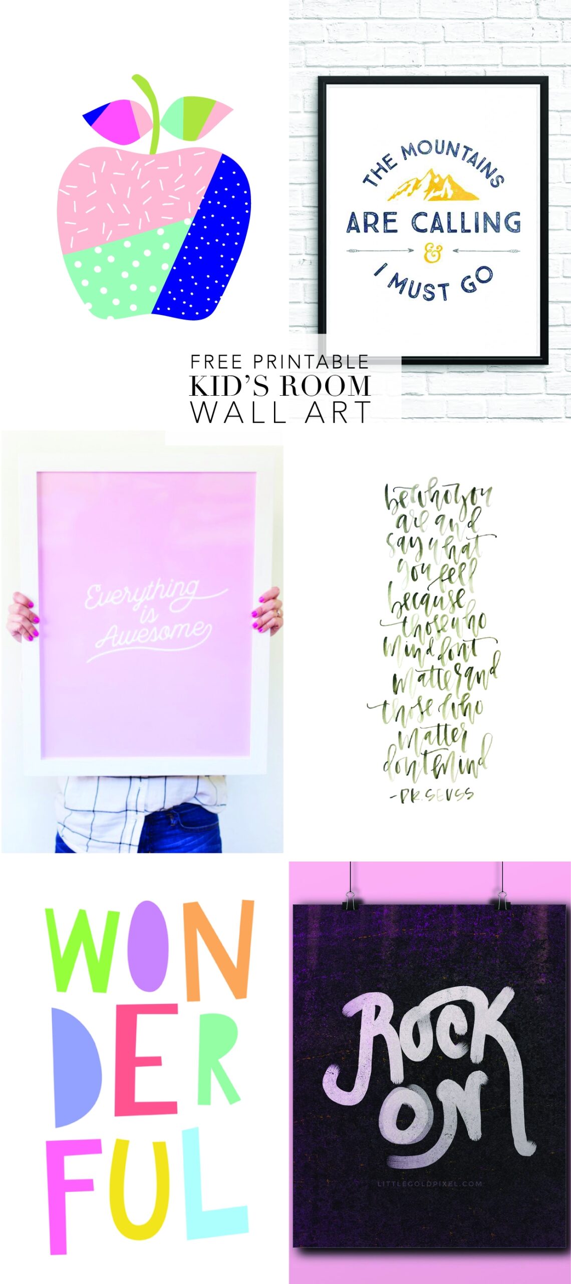 Free Printable Wall Art For Kid S Rooms Alice And Lois 51 Free Printables For Kids Rooms Nursery Decor Series