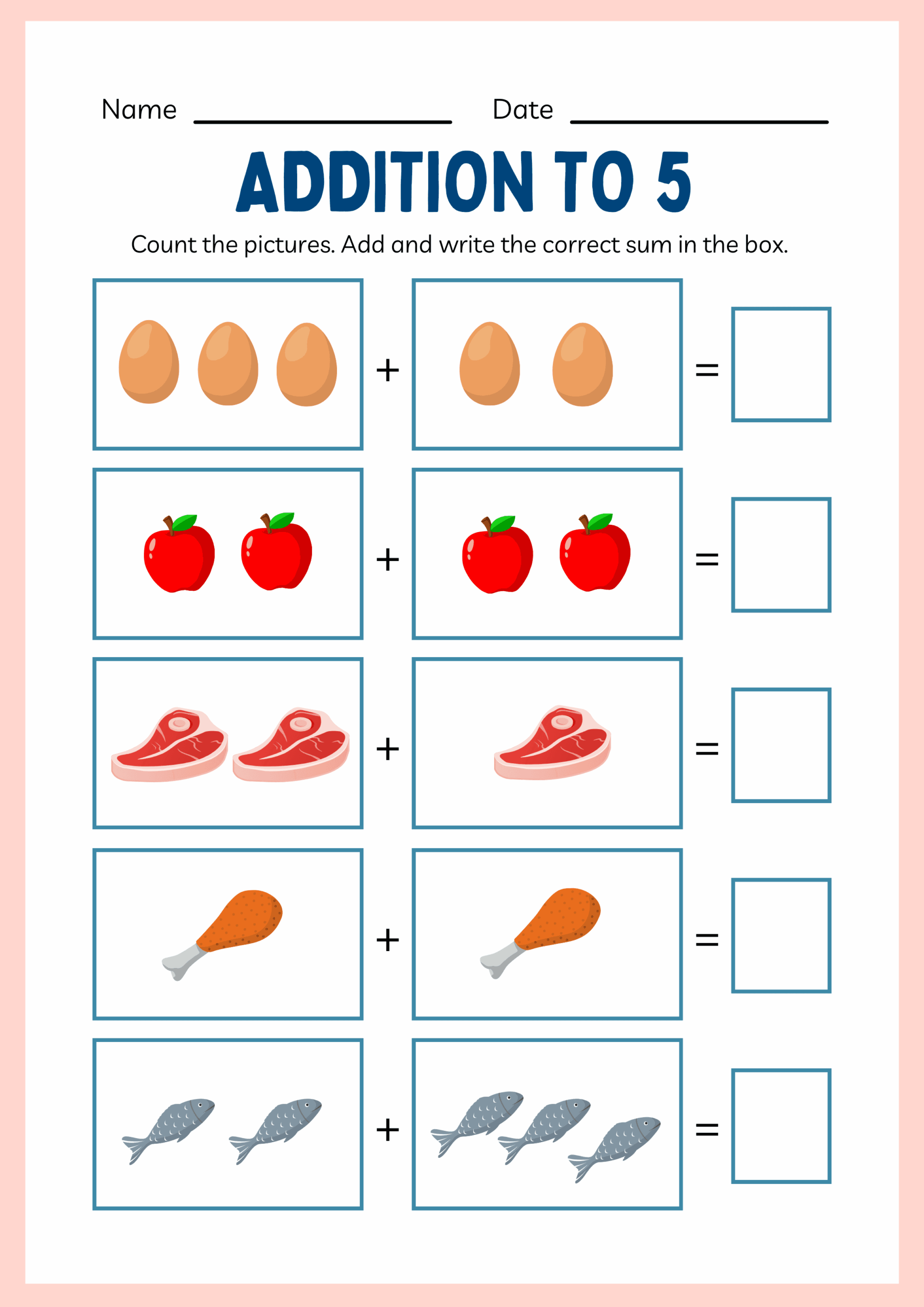 Fun And Colorful Kindergarten Addition Math Worksheet By Melmel Raket PH Fun And Colorful Kindergarten Addition Math Worksheet By Melmel Raket PH