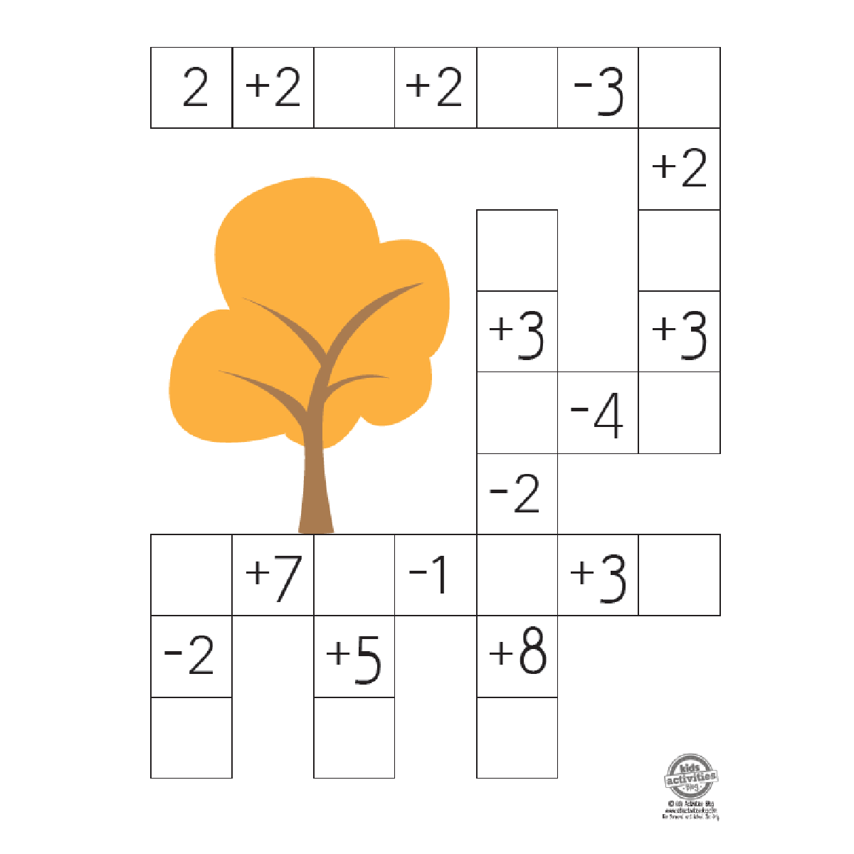 Fun Fall Math Crossword Puzzles For Kids Kids Activities Blog Fun Fall Math Crossword Puzzles For Kids Kids Activities Blog