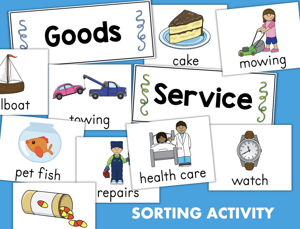 Goods And Services Sort Worksheets Consumers Producers Financial Literacy Made By Teachers Goods And Services Sort Worksheets Consumers Producers Financial Literacy Made By Teachers