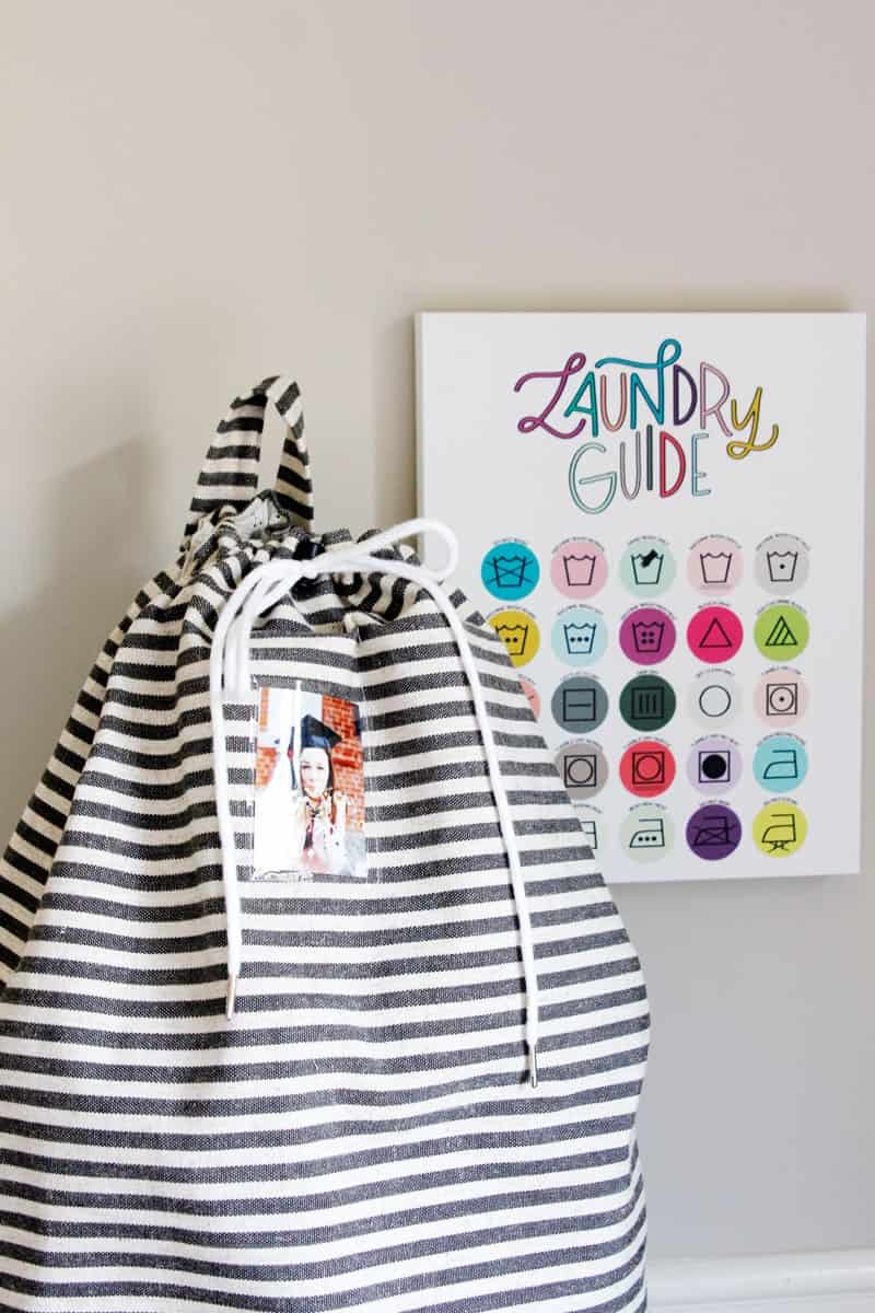 Graduation Gift Idea Laundry Bag Pattern And Laundry Care Printable See Kate Sew
