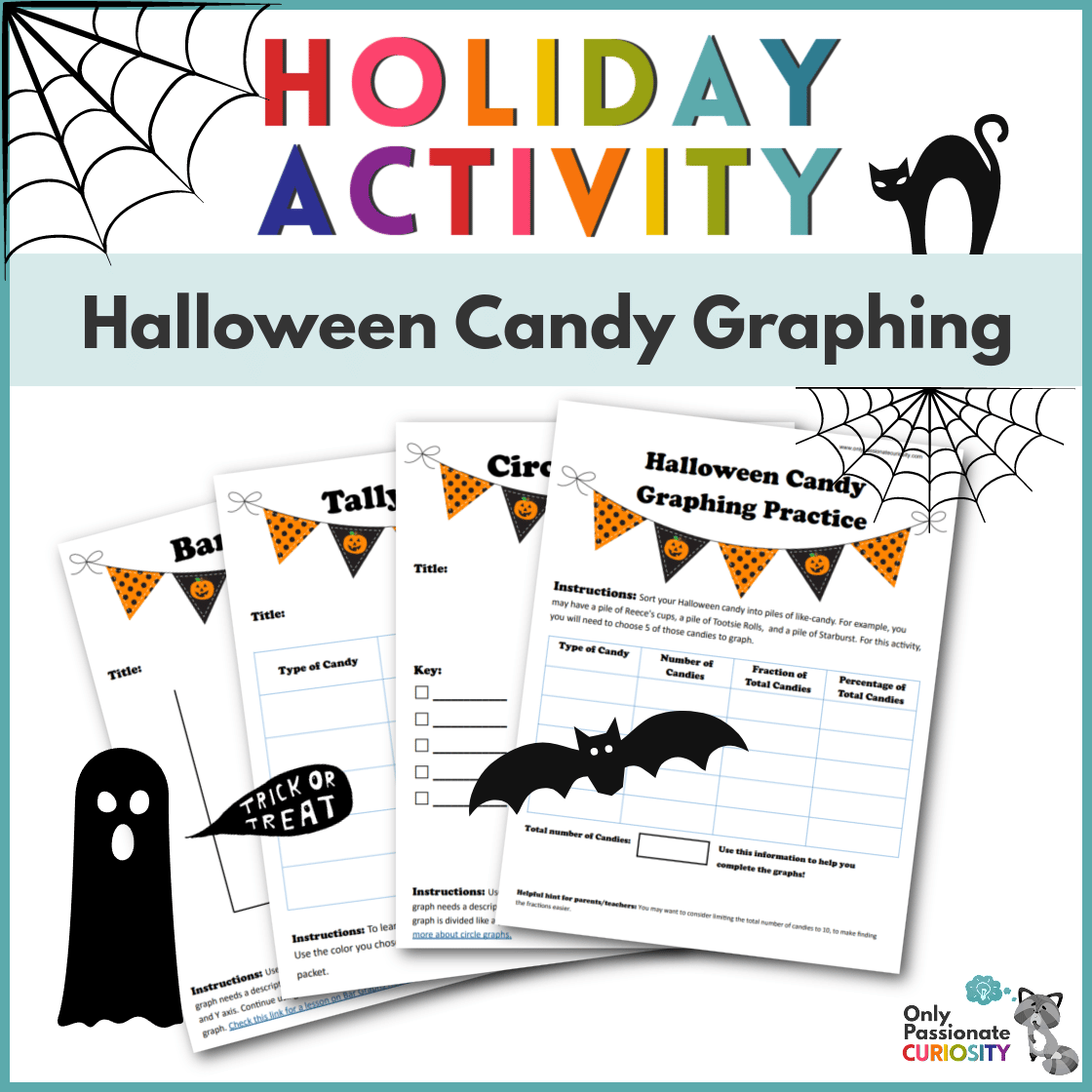 Halloween Candy Graphing Practice Free Printable Only Passionate Curiosity