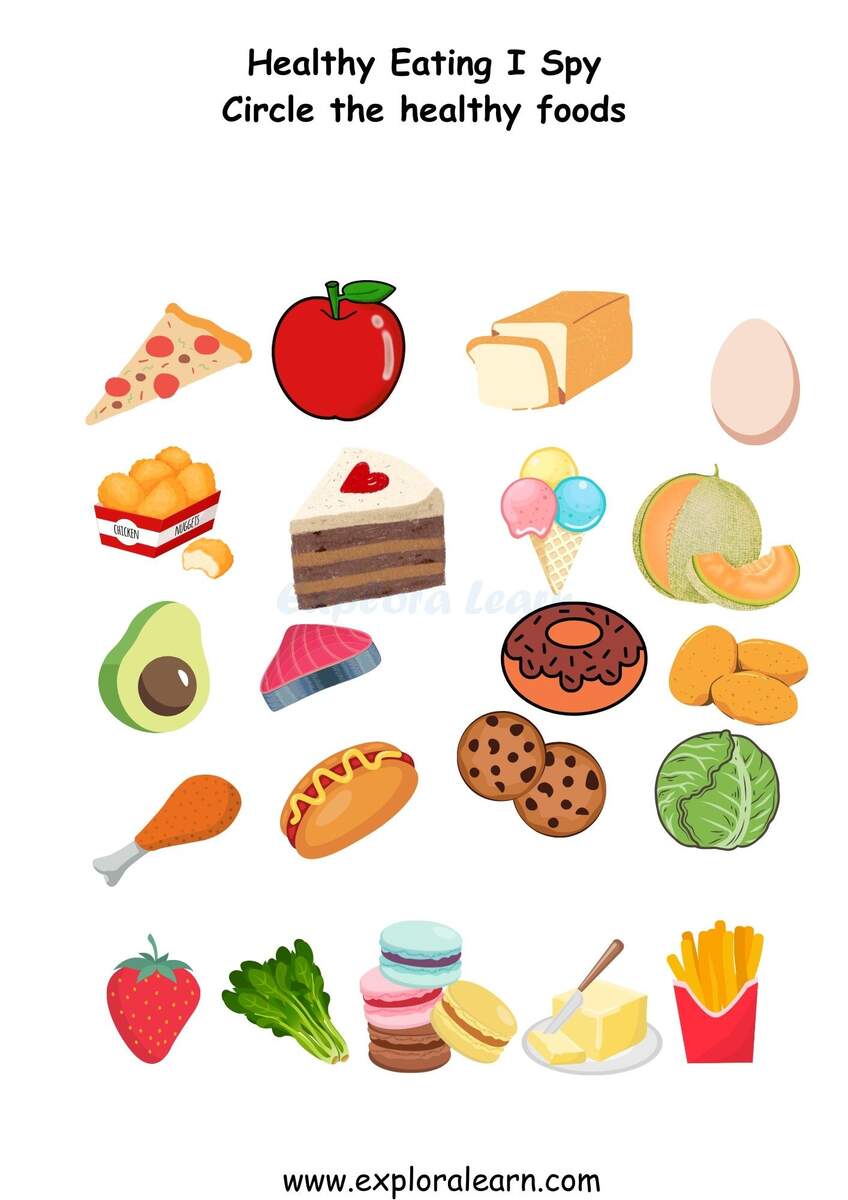 Healthy Unhealthy Food
