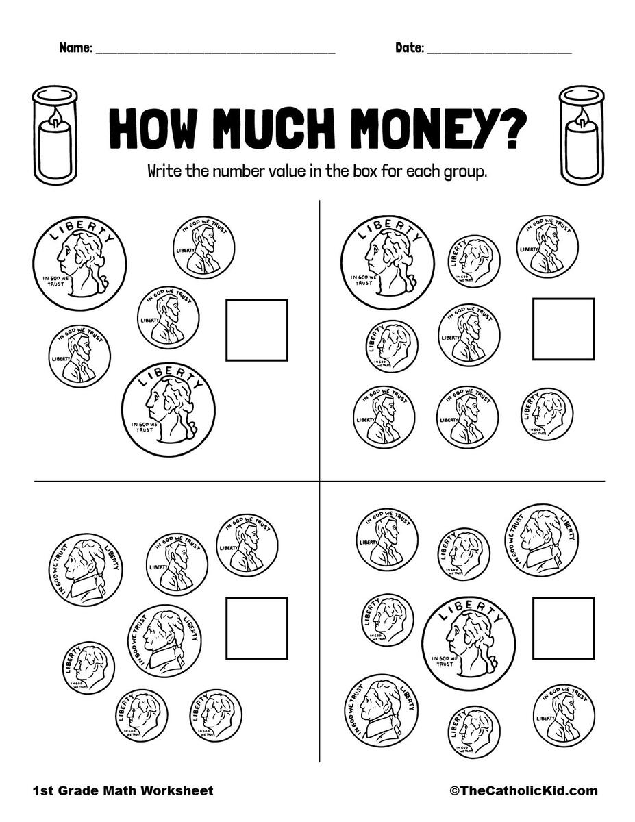 How Much Money Printout TheCatholicKid