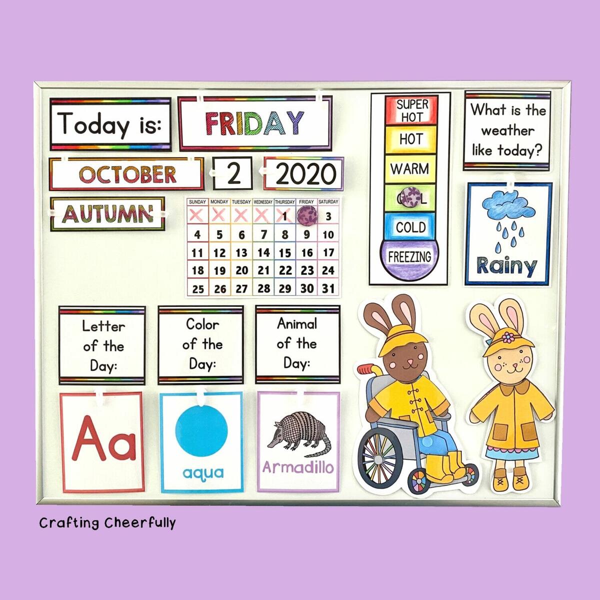 How To Make A Daily Calendar For Kids Crafting Cheerfully How To Make A Daily Calendar For Kids Crafting Cheerfully
