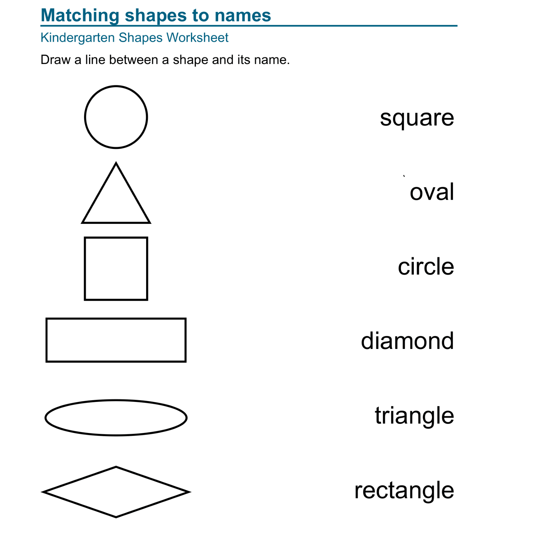 Shapes Worksheets Bundle Preschool Kindergarten Math Activity PDF Pattern Etsy