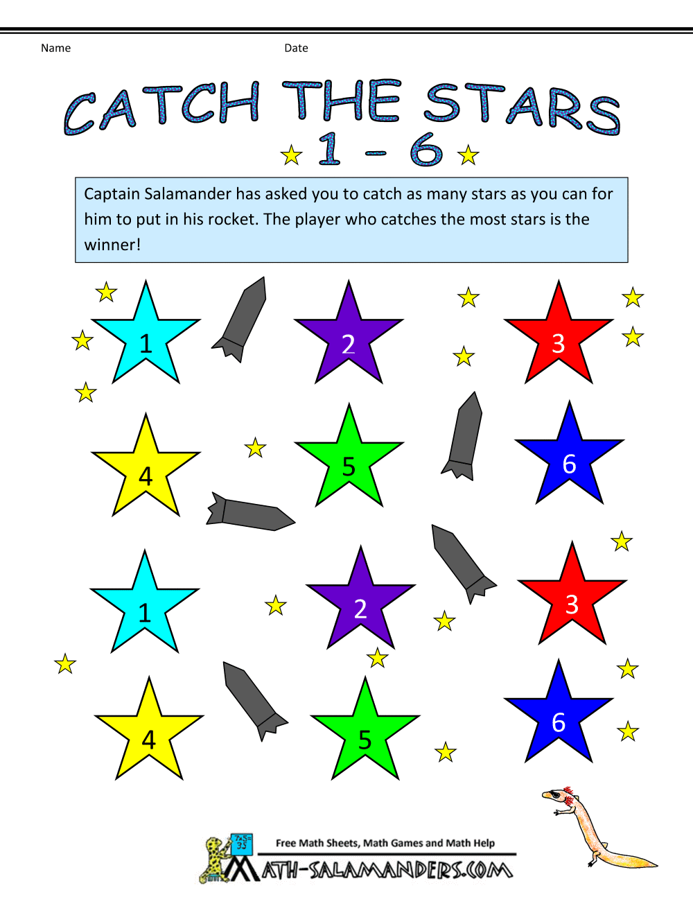 Kindergarten Counting Games 70 FREE Kindergarten Math Games