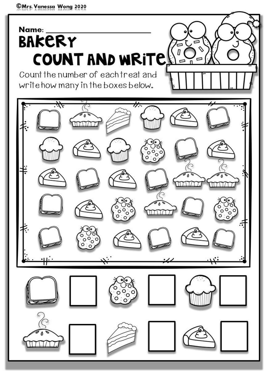 Counting Worksheets K12MathWorksheets