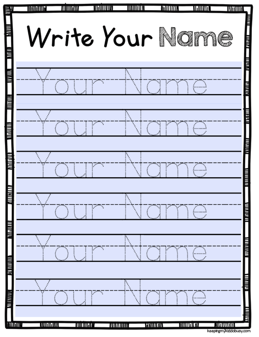 Large Lined Paper Custom Name Tracing Sheets For Kids Personalized Handwriting Practice A4 Size Preschool PDF Free Large Lined Paper Custom Name Tracing Sheets For Kids Personalized Handwriting Practice A4 Size Preschool PDF Free