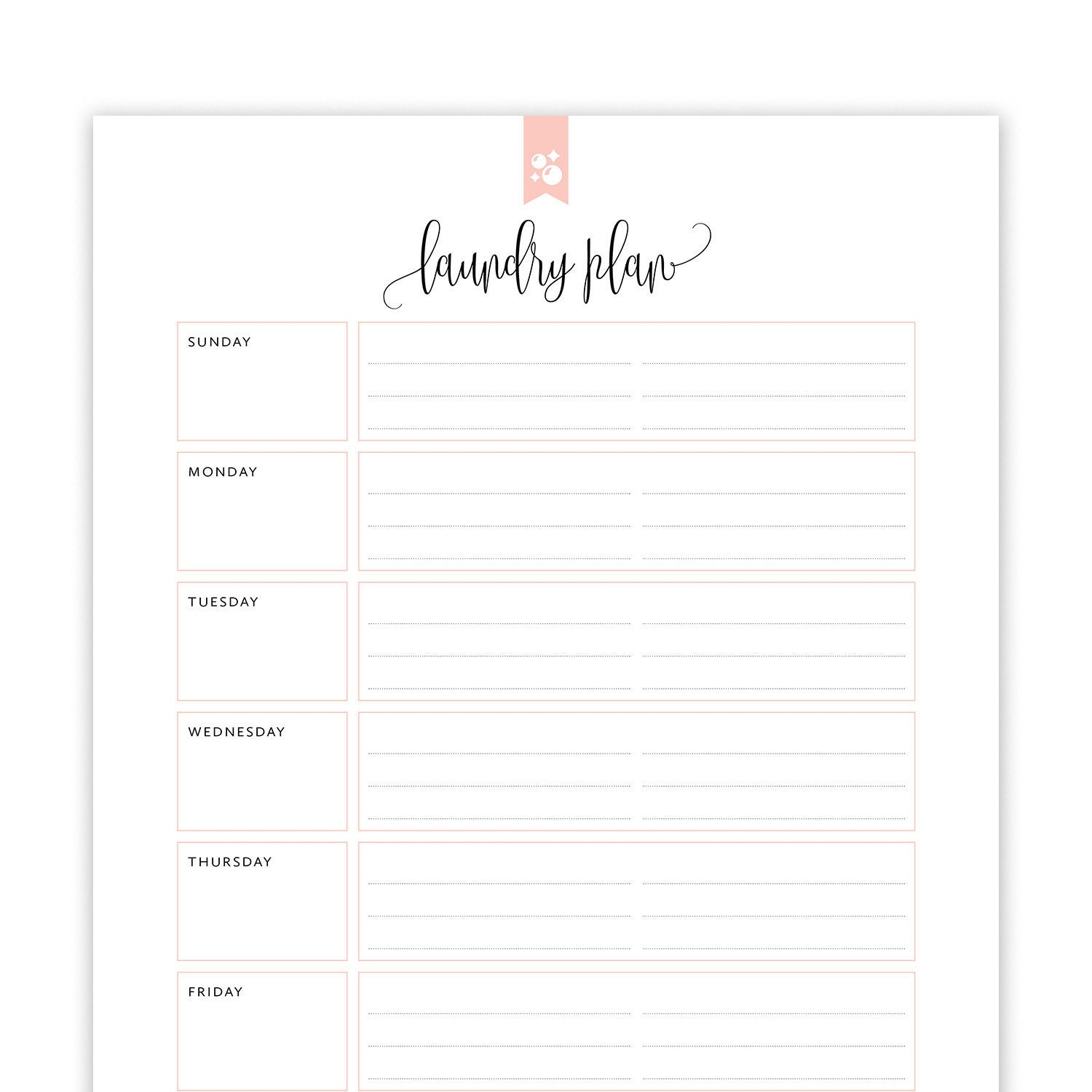 Laundry Schedule Printable Laundry Planner Printable Laundry Room Laundry Day Washing Day Planner Home Binder taylor Etsy