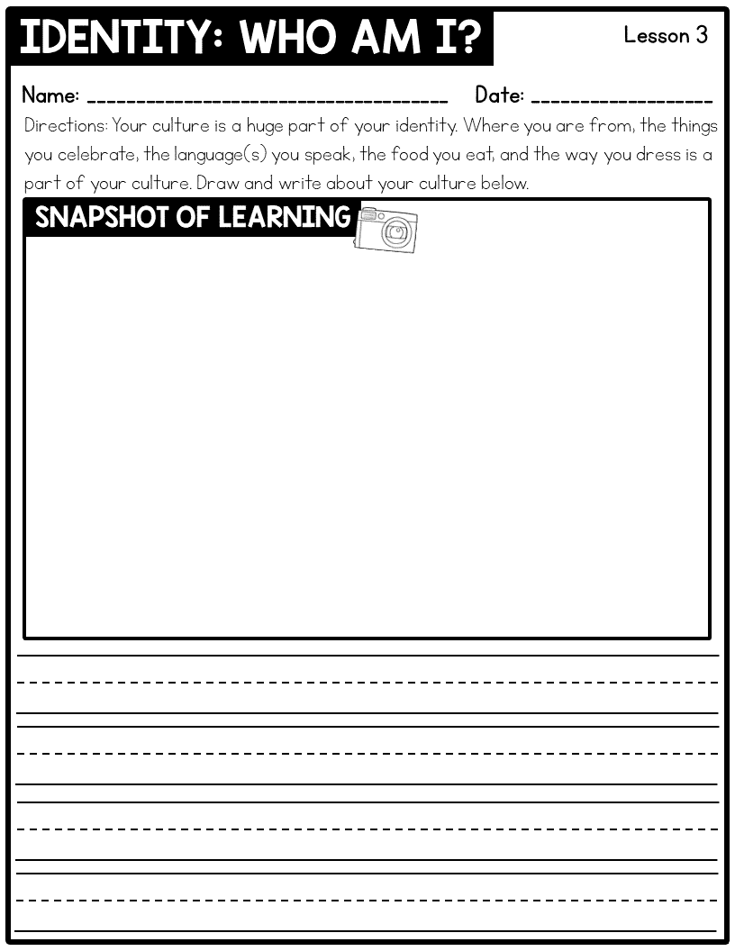 Lesson 3 Identity Naomi O Brien Read Like A Rockstar