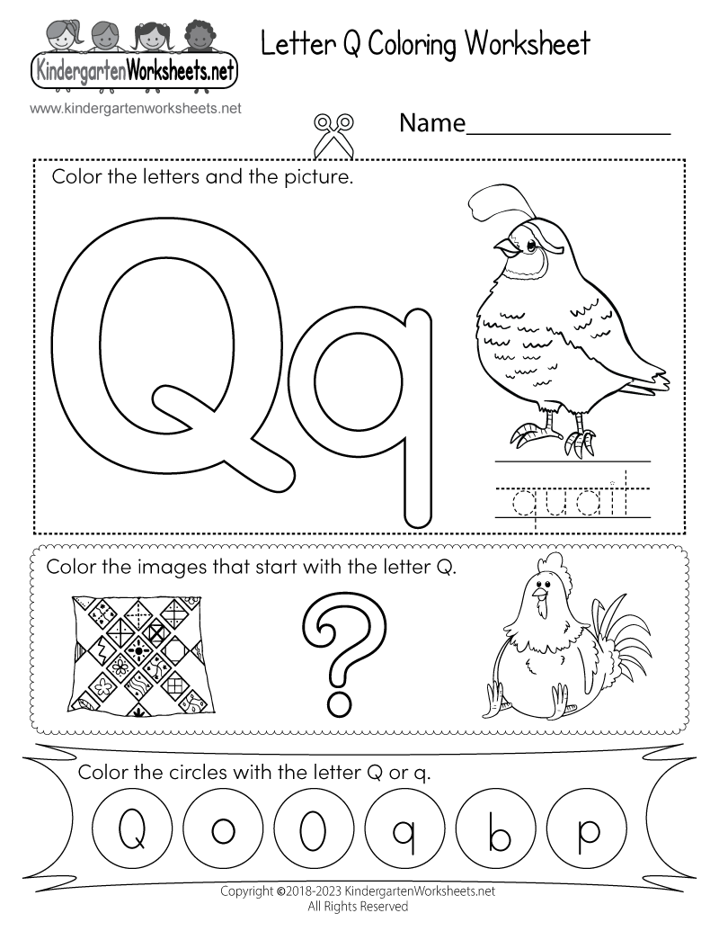 Letter Q Preschool Printables Preschool Mom