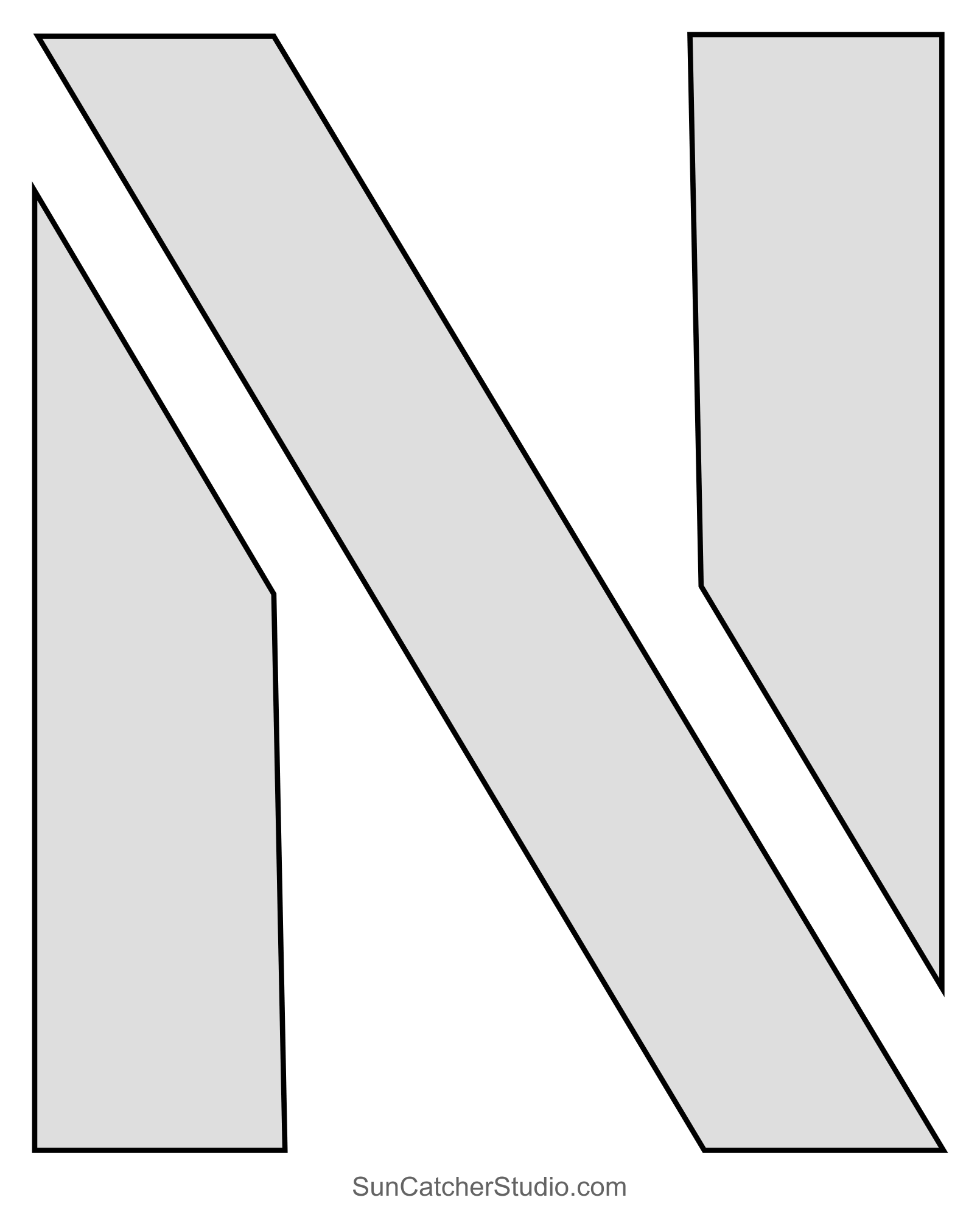 Letter Stencils Printable Alphabet Font Templates Patterns Free Printables Lettering SVG Files Tools Apps