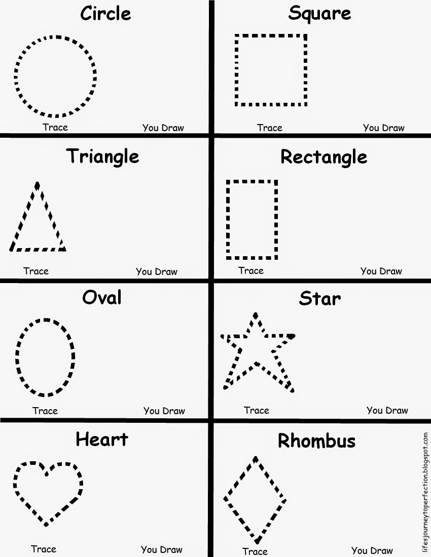Life S Journey To Perfection Preschool Shapes Worksheet Printable Shapes Worksheets Helloprintable