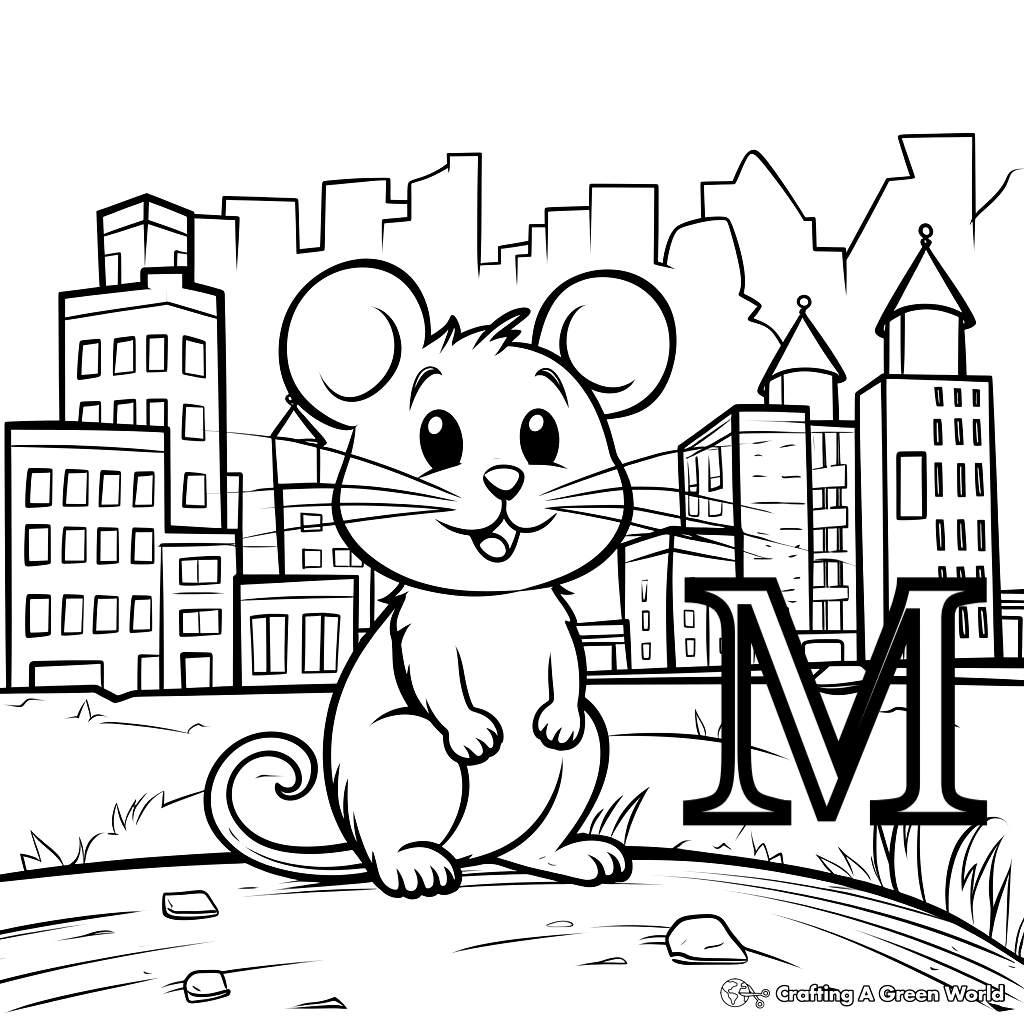 M Is For Mouse Coloring Pages Free Printable M Is For Mouse Coloring Pages Free Printable