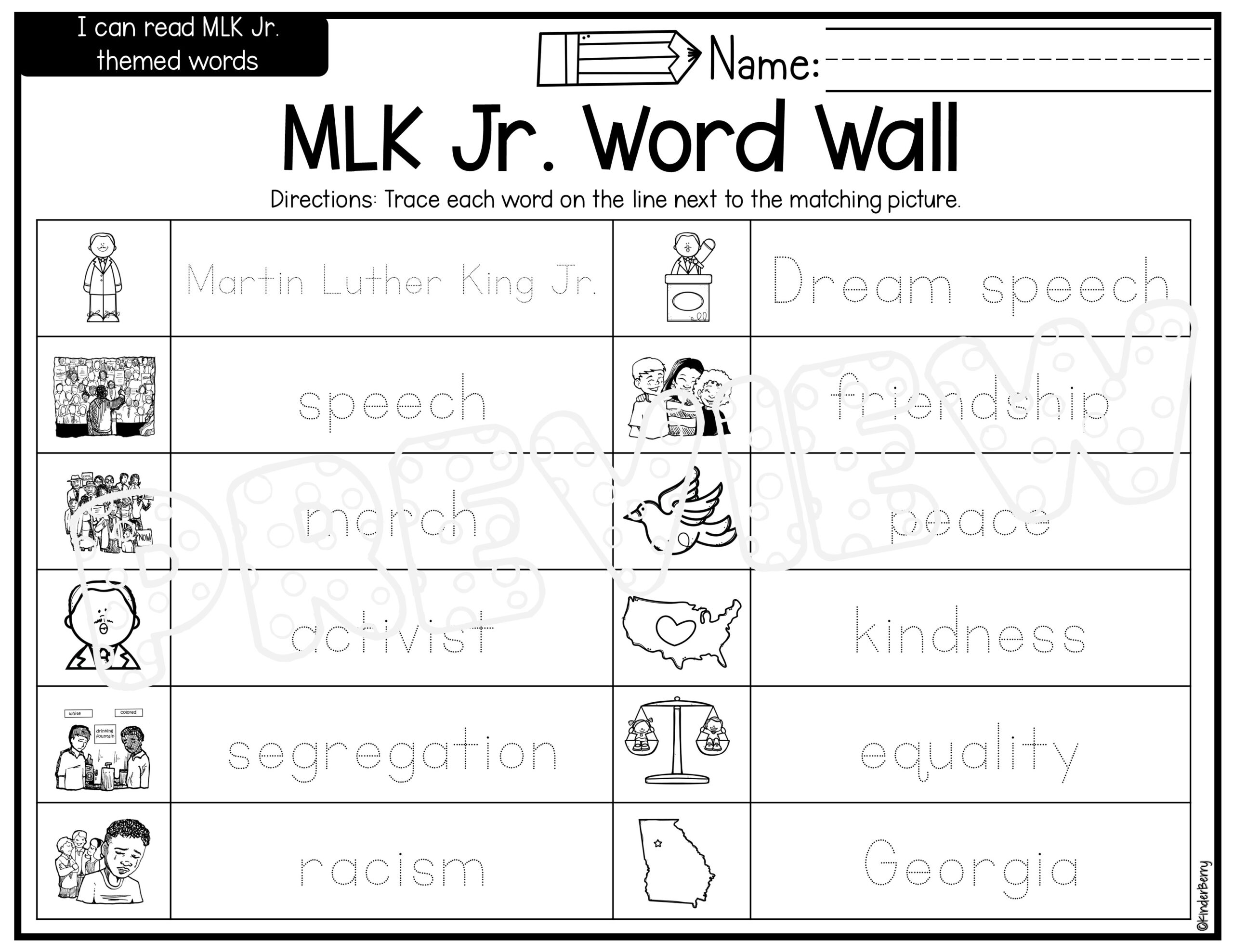 Martin Luther King Jr Write The Room Sentence Writing Activity Classful