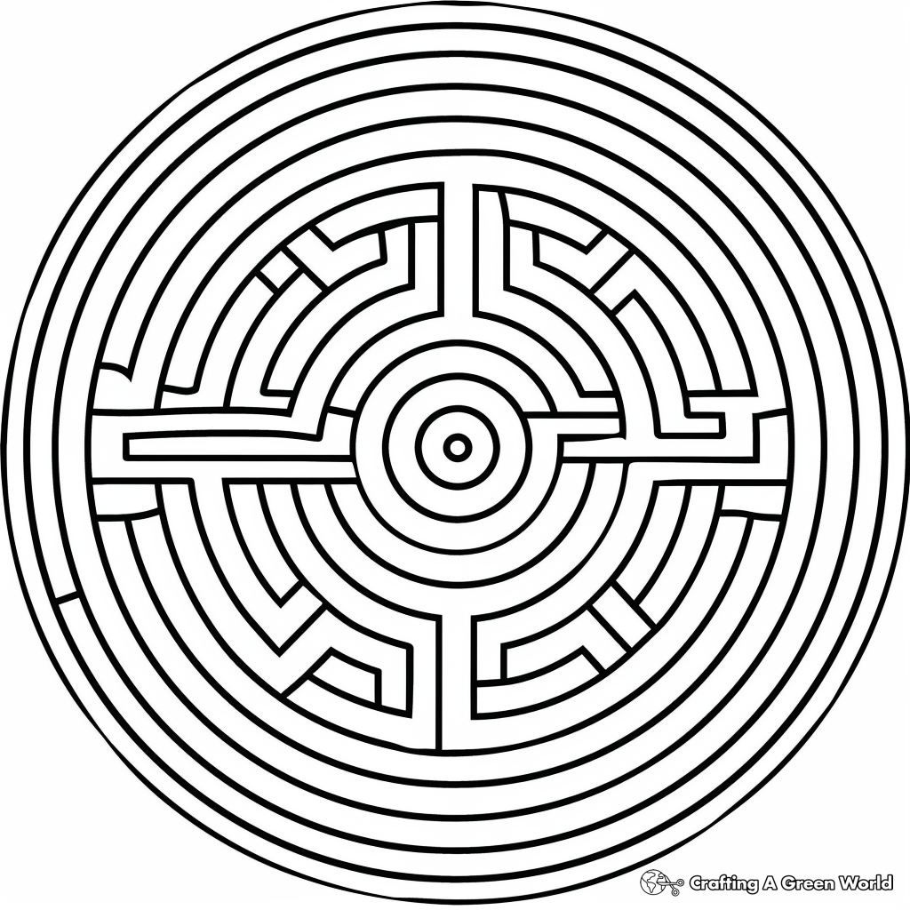 Maze Coloring Pages Free Printable Maze Coloring Pages Free Printable