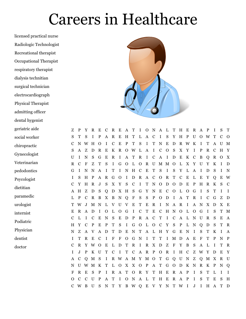 MEDICAL TERMINOLOGY Worksheet WordMint