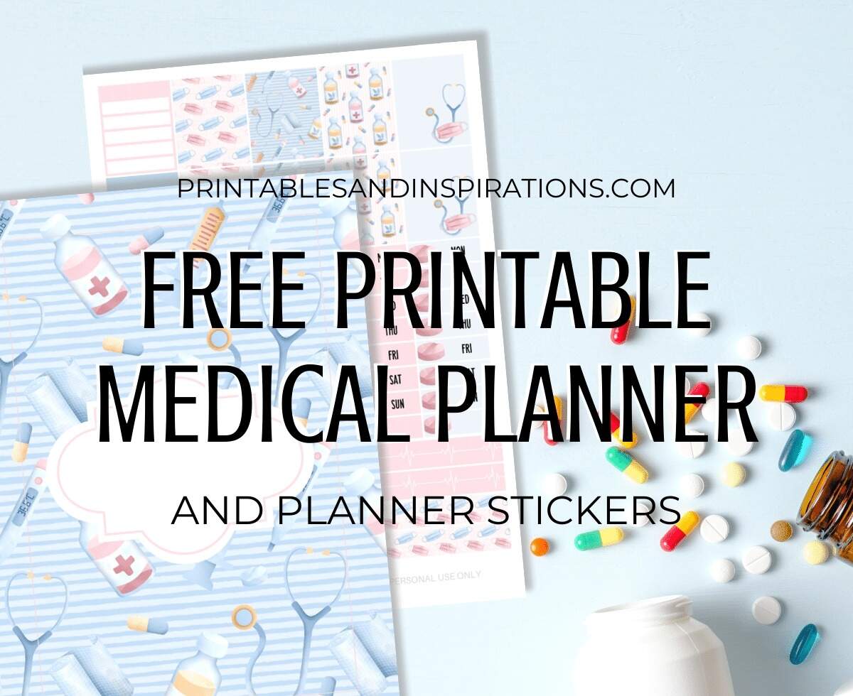 Printable Health Journal Template Go Healthy With Bea