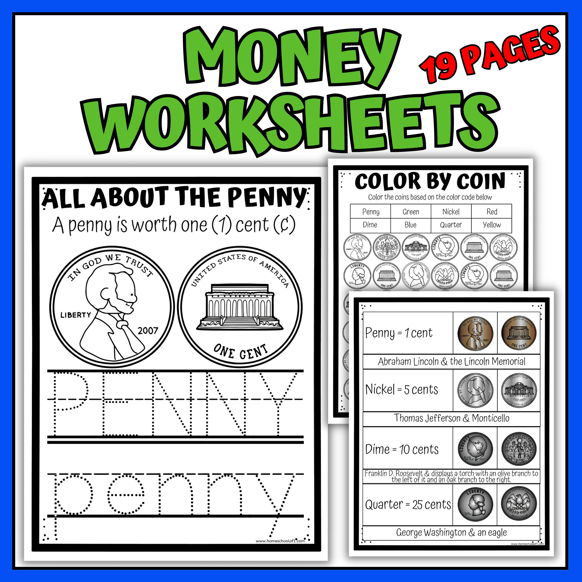 Coin Counting Adventures Kindergarten Worksheets For Mastering Money Skills Made By Teachers
