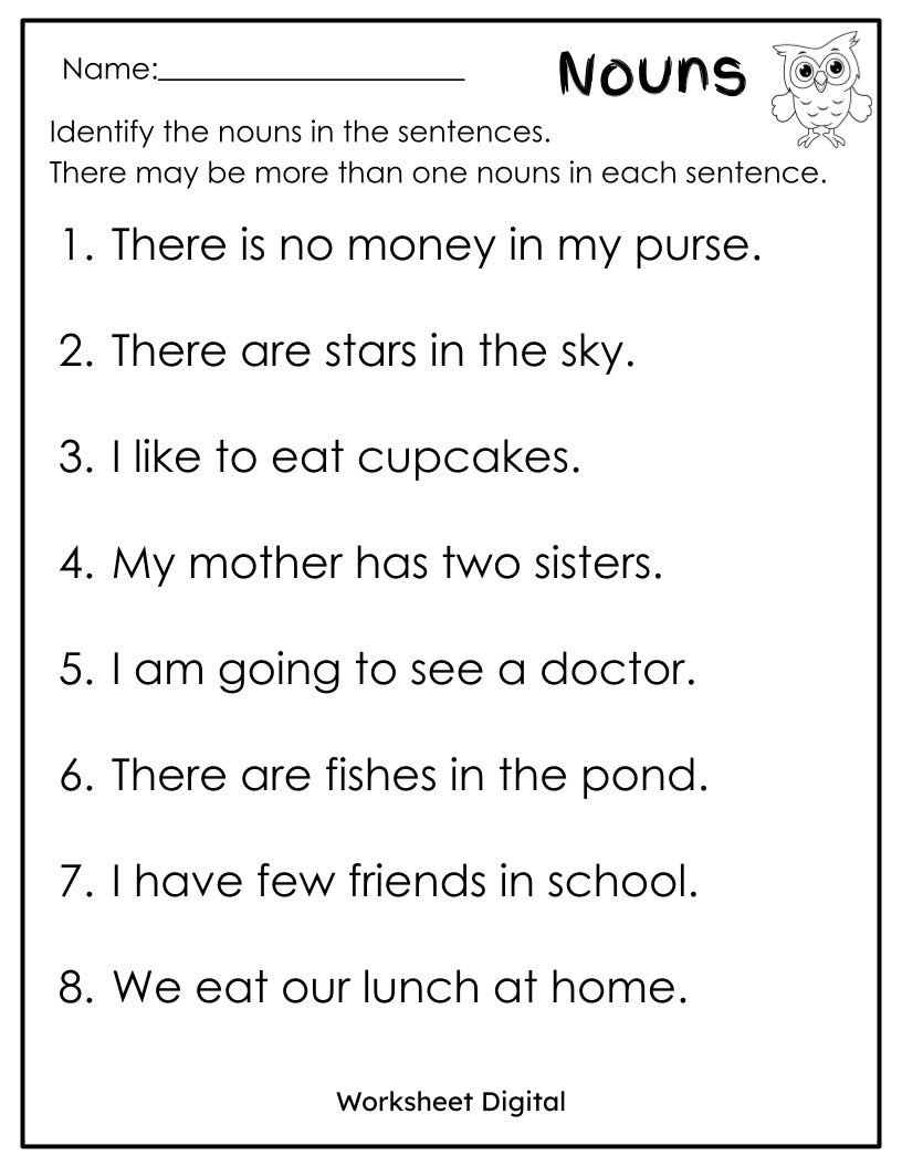 Adjectives And Nouns