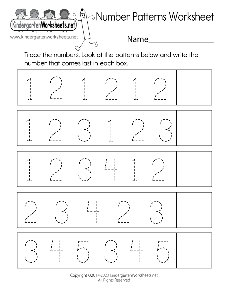 Number Patterns Worksheet Free Printable Digital PDF Animal Patterns Worksheet Free Printable Digital PDF