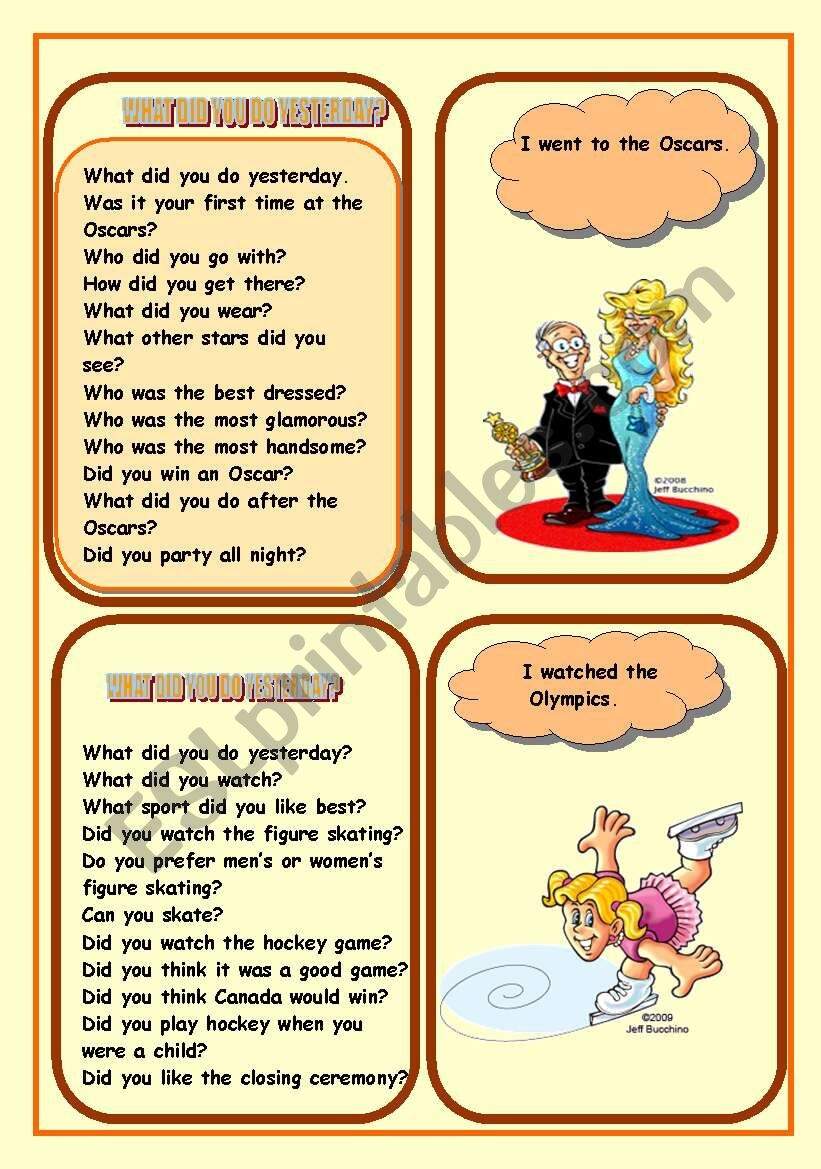 PAST TENSE QUESTIONS STORY AND FILL IN THE GAP EXERCISE ESL Worksheet By GIOVANNI