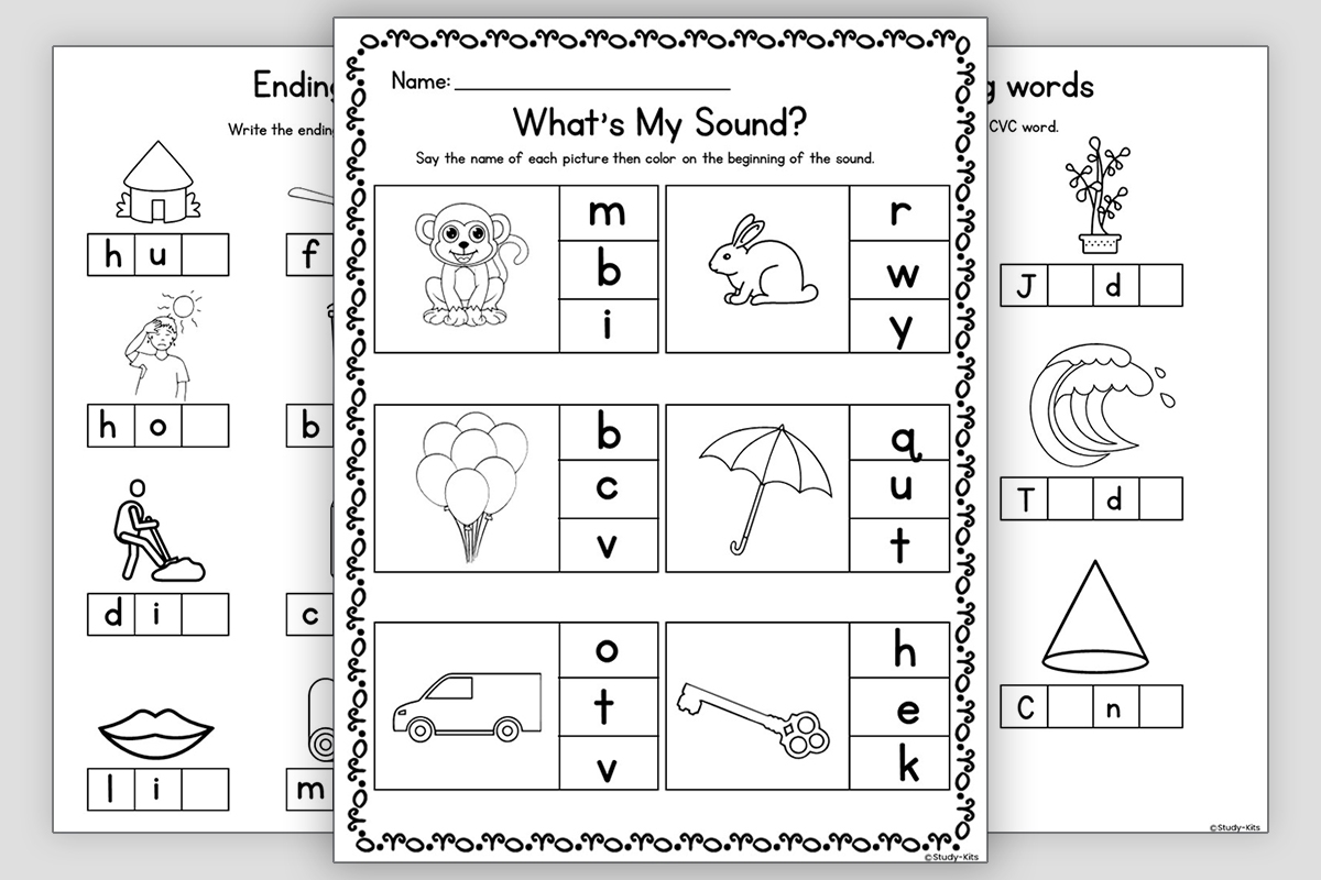 Phonics Worksheets Missing Letters Beginning Middle Ending Sounds Made By Teachers Phonics Worksheets Missing Letters Beginning Middle Ending Sounds Made By Teachers