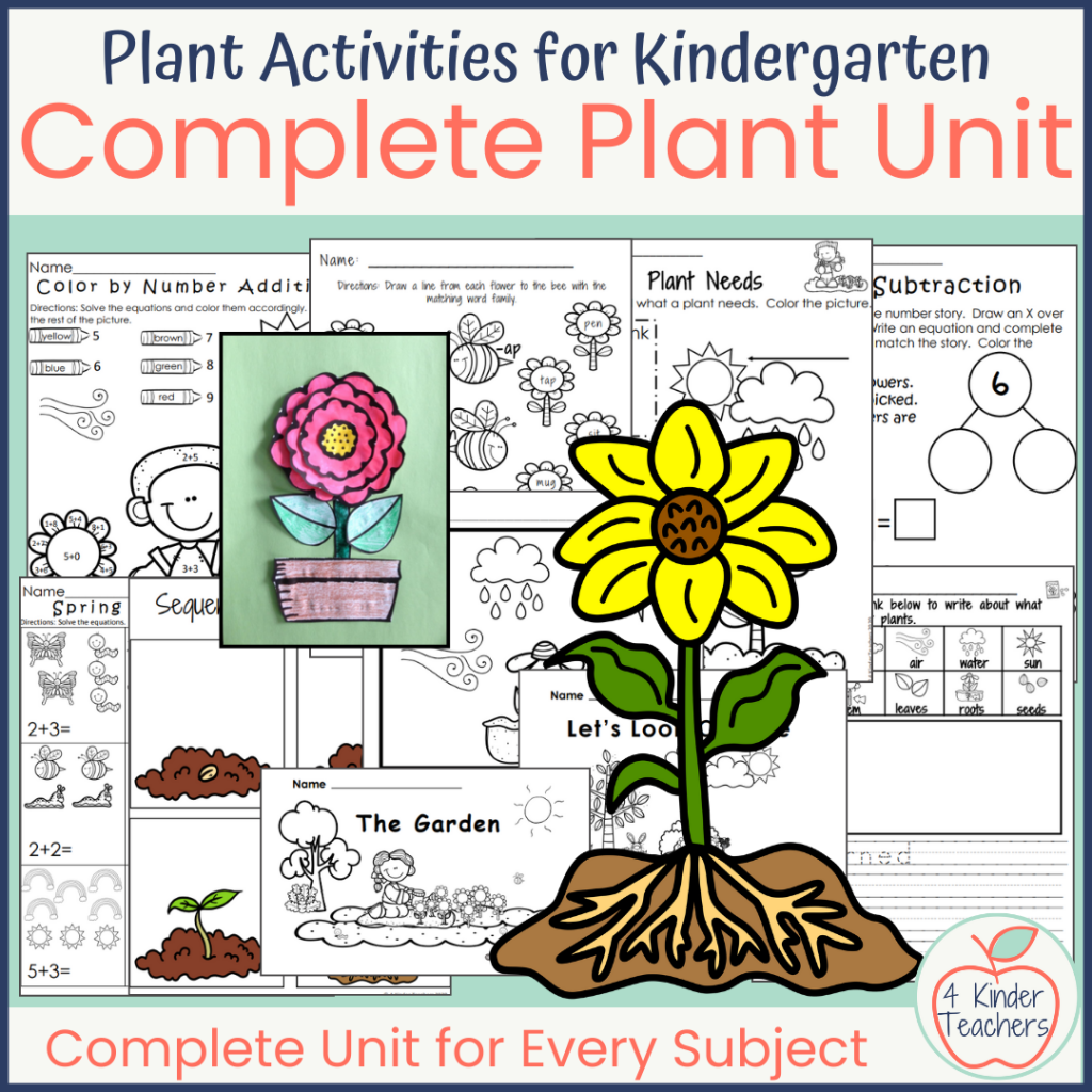 Plant Activities For Kindergarten In Every Subject 4 Kinder Teachers Plant Activities For Kindergarten In Every Subject 4 Kinder Teachers