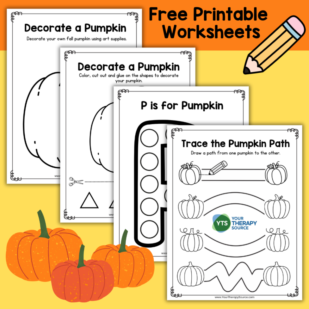 FREE Printable Pumpkin Life Cycle Worksheets For Kids