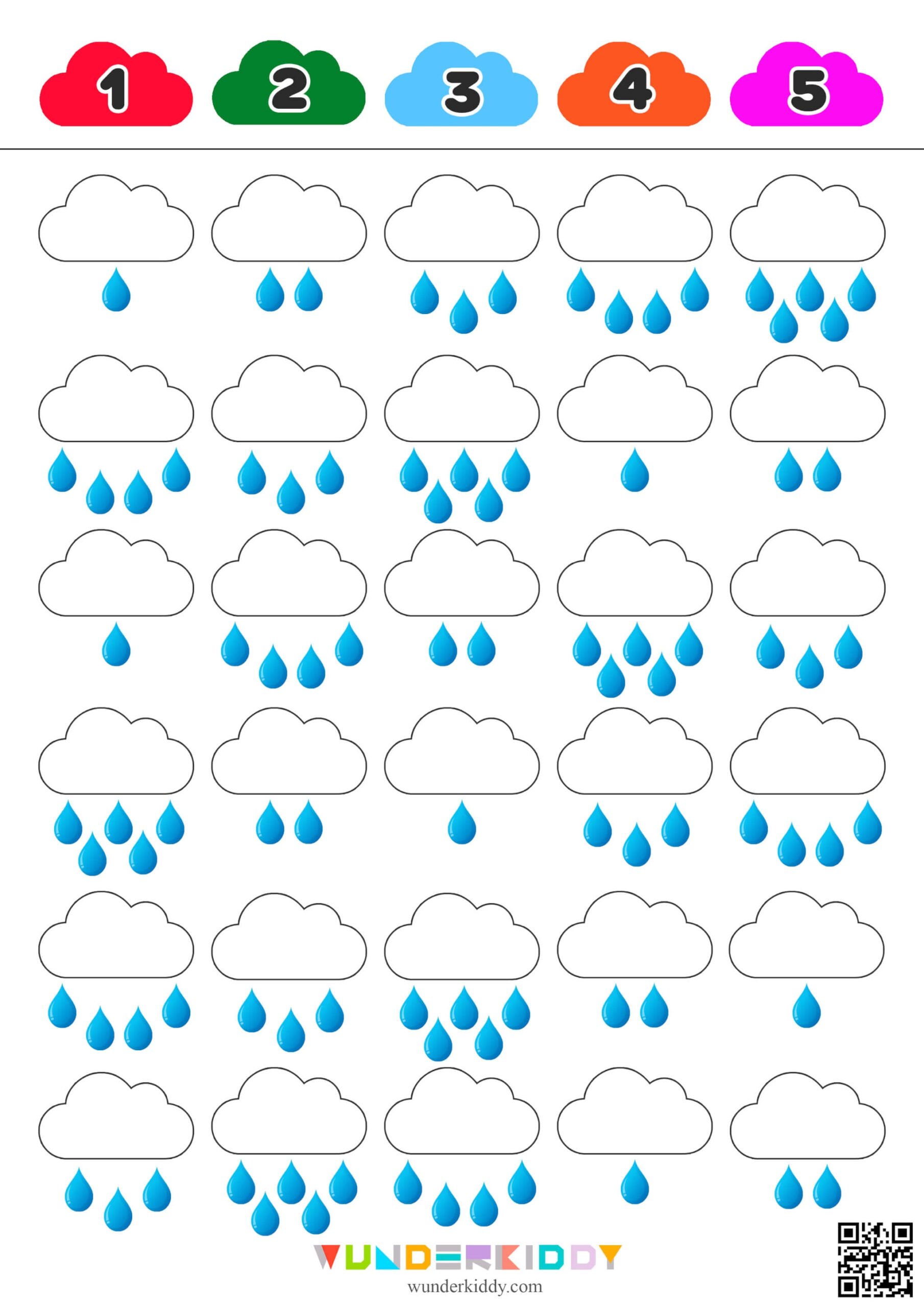 Printable Cloud Worksheets