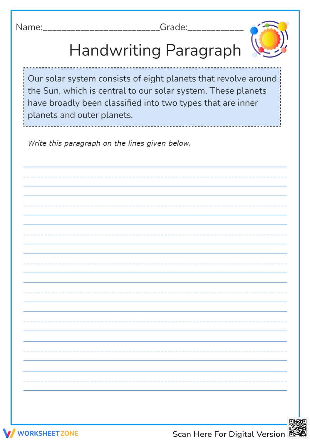 Printable Grade 2 Handwriting Worksheets Grade 2 Sentences Worksheets