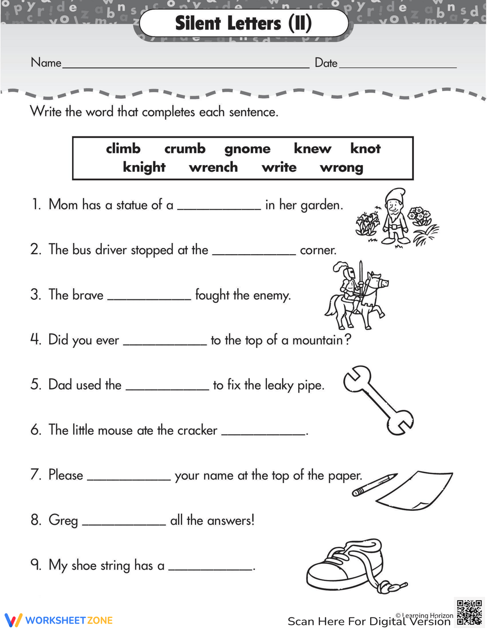 Printable Grade 2 Word Patterns Worksheets