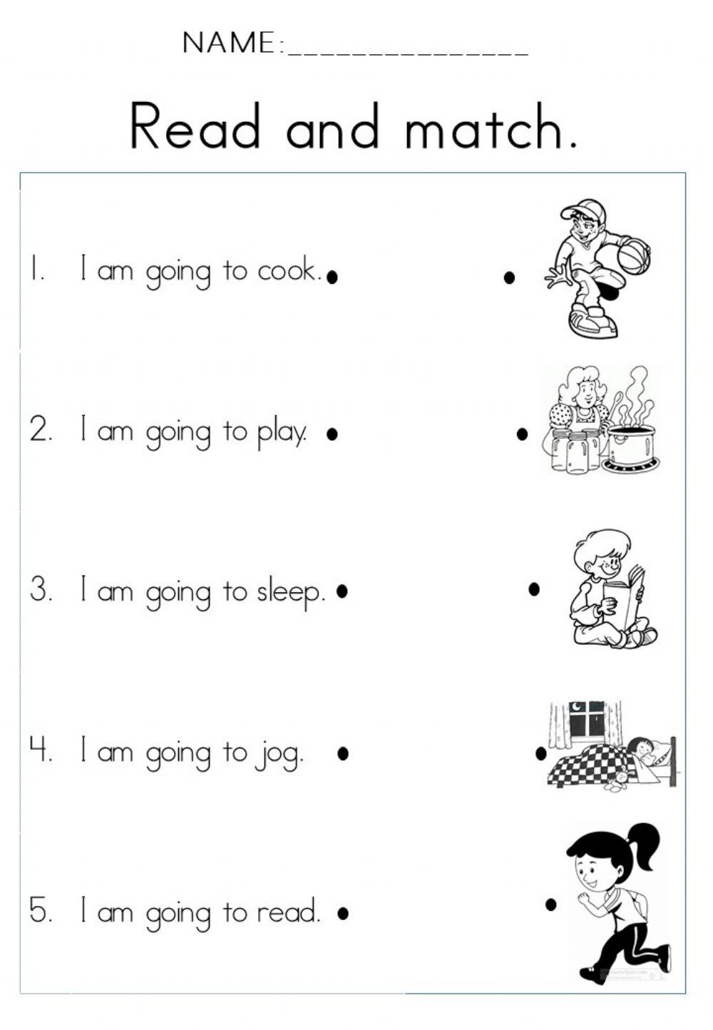 Read Simple Sentences Worksheets Library
