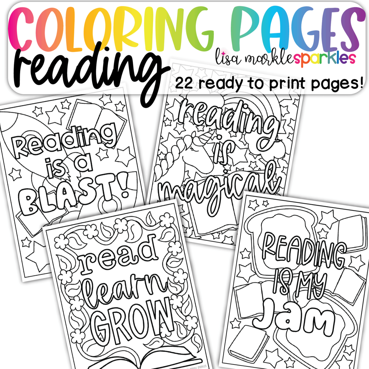Reading Library Book Lover Coloring Pages Printable PDF Lisa Markle Sparkles Clipart And Graphic Design Reading Library Book Lover Coloring Pages Printable PDF Lisa Markle Sparkles Clipart And Graphic Design