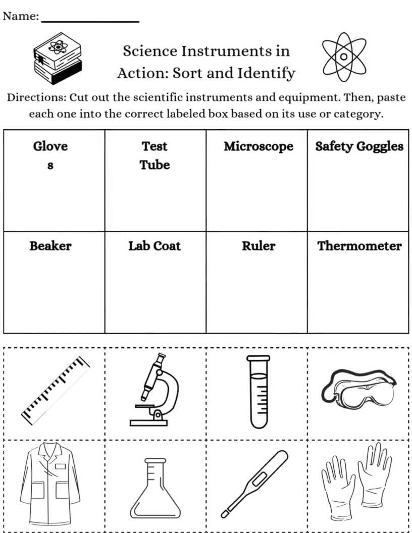 Science Tools Cut And Paste Worksheet Sort Lab Equipment PDF Digital Download Science Instrument Recognization 1st Grade Science Etsy Australia Science Tools Cut And Paste Worksheet Sort Lab Equipment PDF Digital Download Science Instrument Recognization 1st Grade Science Etsy Australia