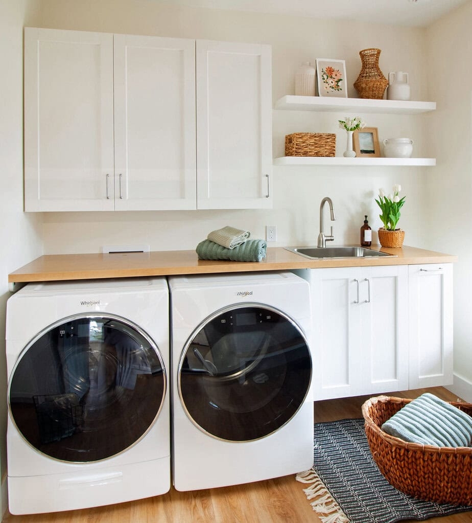 How To Completely Organize Your Laundry Room In Three Easy Steps The Happy Housie