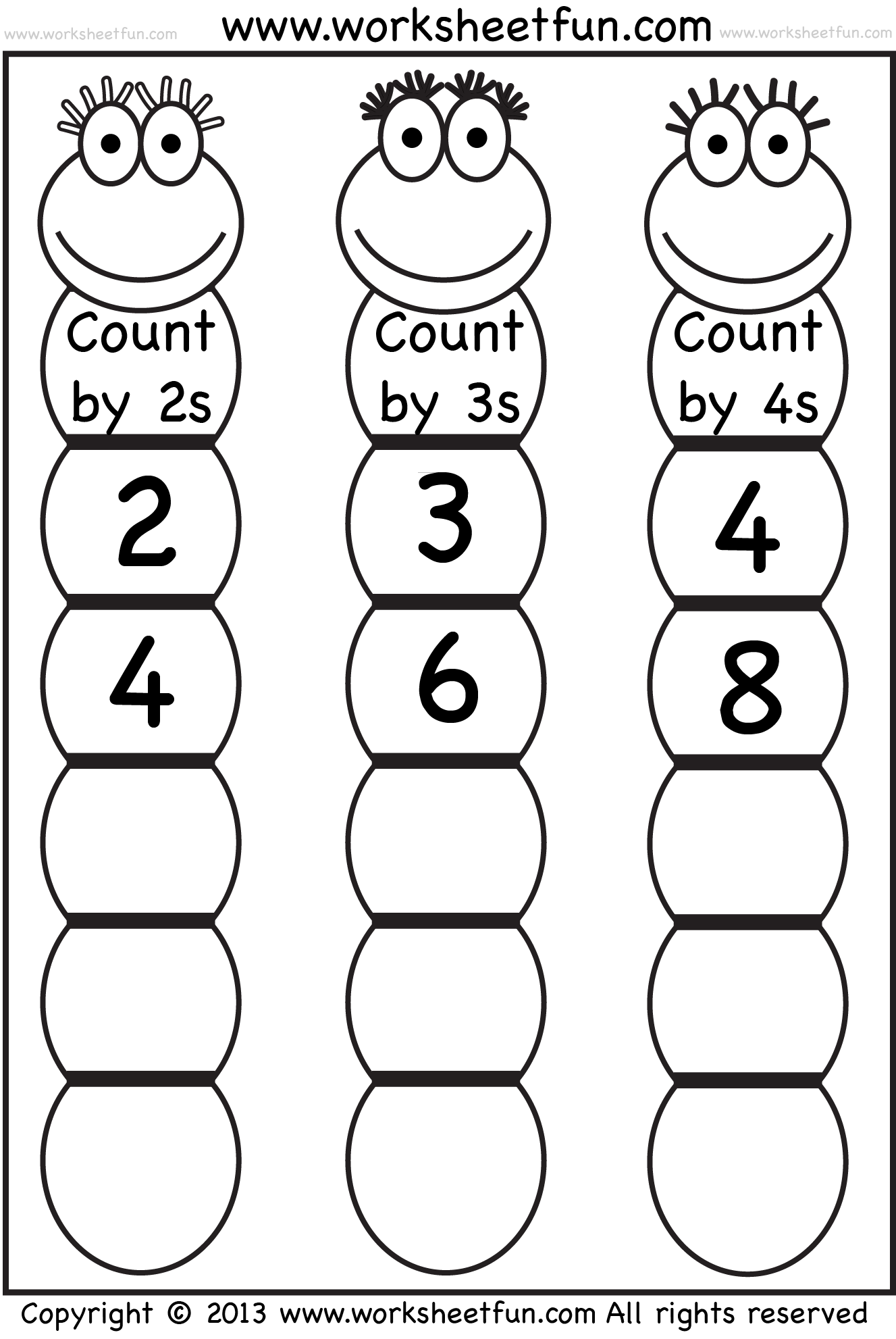 Skip Counting By 2 3 And 4 Worksheet FREE Printable Worksheets Worksheetfun Skip Counting By 2 3 And 4 Worksheet FREE Printable Worksheets Worksheetfun